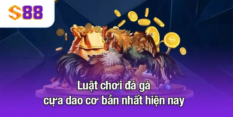 Luật chơi đá gà cựa dao cơ bản nhất hiện nay